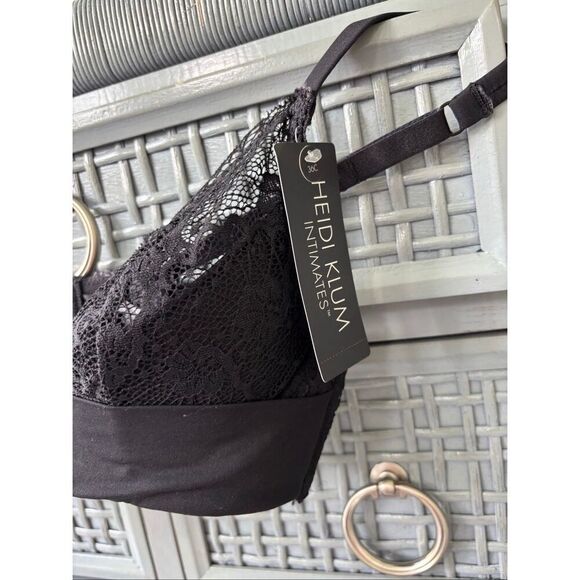 NWT Heidi Klum 36C  Fleur Fantasy Demi Lace underwire  Bra, $60 D21 - Picture 3 of 7